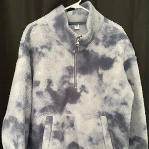 Old Navy Sherpa Quarter Zip Pullover